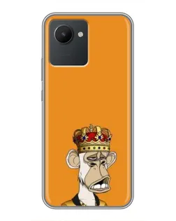 Чохол для Realme C30 з картинкою «Золота мавпа Bored Ape»