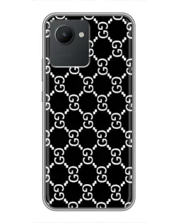 Чохол для Realme C30 з картинкою «Gucci — сітчастий паттерн»