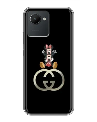 Чехол для Realme C30 с картинкой «Минни Маус на лого» Чехол для Realme C30 с картинкой «Минни Маус на лого»
