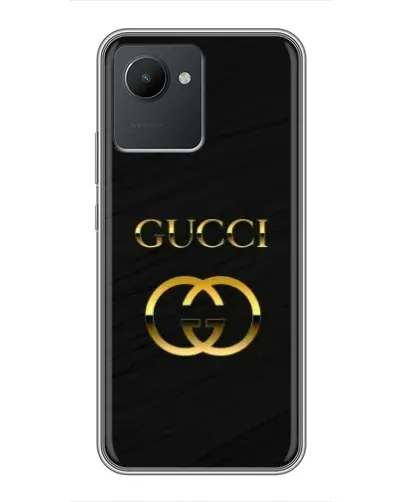 Чехол для Realme C30 с картинкой «Золотой логотип Gucci» Чехол для Realme C30 с картинкой «Золотой логотип Gucci»