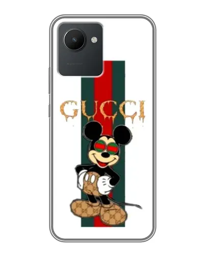 Чехол для Realme C30 с картинкой «Микки Маус Gucci — полосы» Чехол для Realme C30 с картинкой «Микки Маус Gucci — полосы»