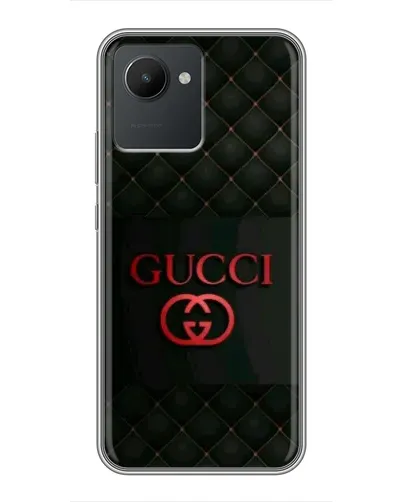 Чехол для Realme C30 с картинкой «Gucci — стеганый черный» Чехол для Realme C30 с картинкой «Gucci — стеганый черный»
