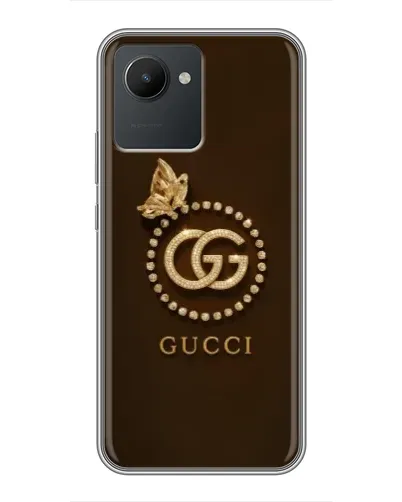 Чехол для Realme C30 с картинкой «Gucci — золотая бабочка» Чехол для Realme C30 с картинкой «Gucci — золотая бабочка»