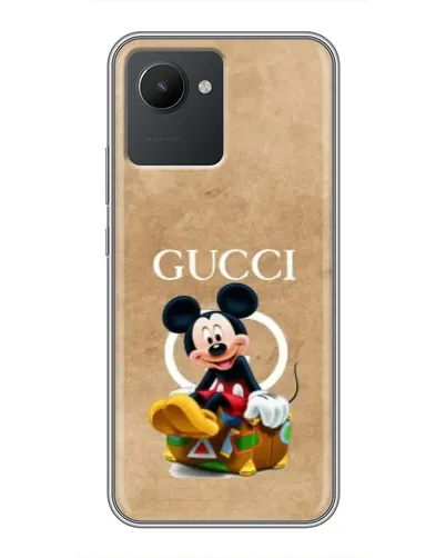 Чехол для Realme C30 с картинкой «Микки Маус Gucci — крафт» Чехол для Realme C30 с картинкой «Микки Маус Gucci — крафт»