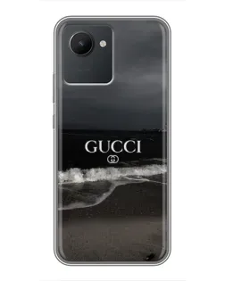 Чохол для Realme C30 з картинкою «Gucci — морський прибій»