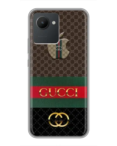 Чехол для Realme C30 с картинкой «Gucci — брендированный десерт» Чехол для Realme C30 с картинкой «Gucci — брендированный десерт»