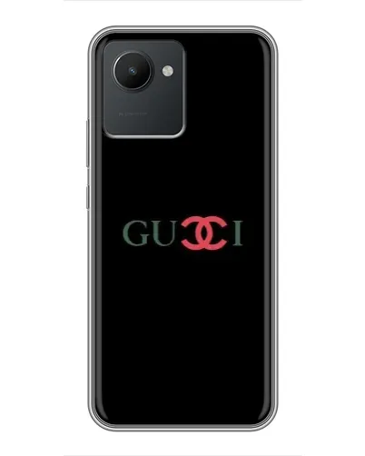 Чехол для Realme C30 с картинкой «Gucci — красный градиент» Чехол для Realme C30 с картинкой «Gucci — красный градиент»