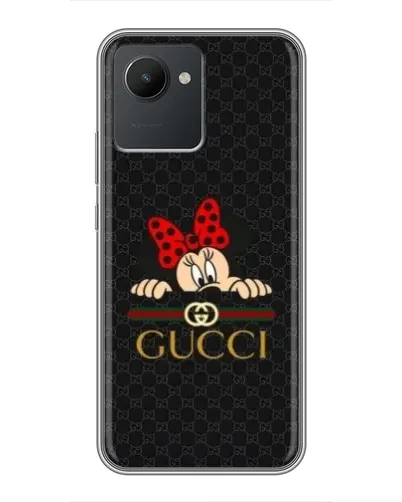 Чехол для Realme C30 с картинкой «Минни Маус Gucci — черный» Чехол для Realme C30 с картинкой «Минни Маус Gucci — черный»