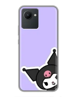 Чохол для Realme C30 з картинкою «Кумедна Kuromi»