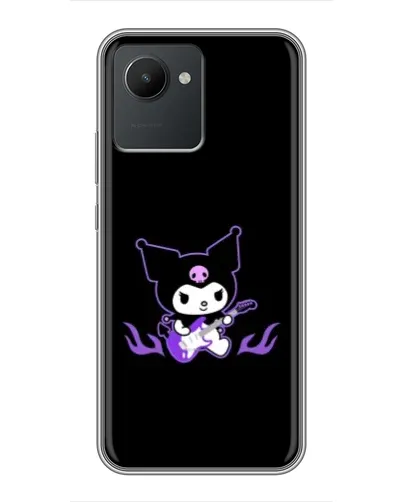 Чохол для Realme C30 з картинкою «Електрична Kuromi»