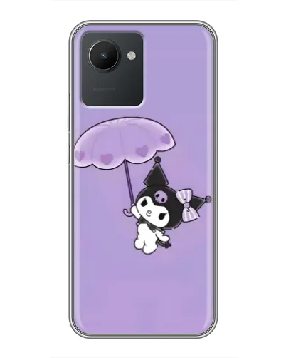 Чохол для Realme C30 з картинкою «Kuromi з парасолькою»