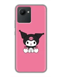 Чохол для Realme C30 з картинкою «Похмура Kuromi»