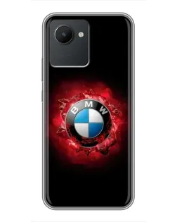 Чохол для Realme C30 з картинкою «Логотип BMW — спалах» Чохол для Realme C30 з картинкою «Логотип BMW — спалах»