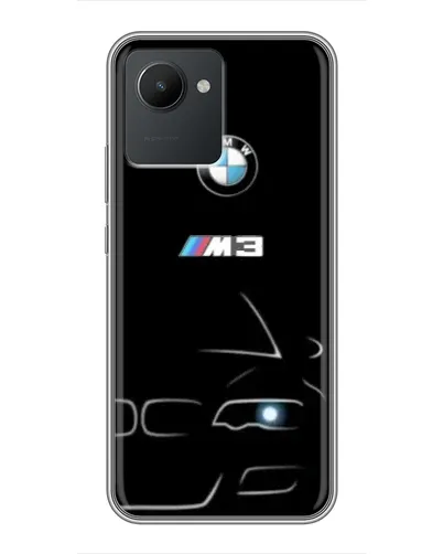 Чохол для Realme C30 з картинкою «Мінімалістичний принт BMW M3» Чохол для Realme C30 з картинкою «Мінімалістичний принт BMW M3»