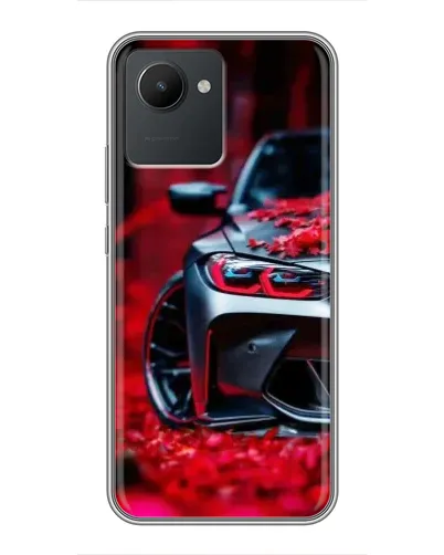 Чохол для Realme C30 з картинкою «Спортивна BMW та квіти» Чохол для Realme C30 з картинкою «Спортивна BMW та квіти»