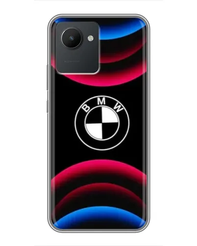 Чохол для Realme C30 з картинкою «Логотип BMW та неонові дуги» Чохол для Realme C30 з картинкою «Логотип BMW та неонові дуги»