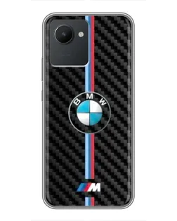 Чохол для Realme C30 з картинкою «Емблема BMW та карбон» Чохол для Realme C30 з картинкою «Емблема BMW та карбон»