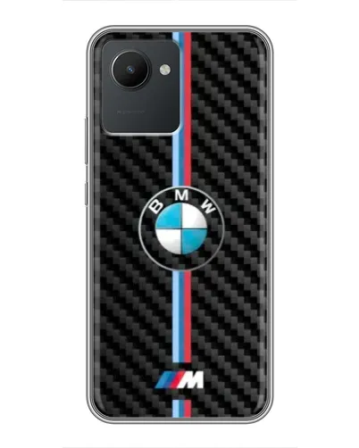 Чохол для Realme C30 з картинкою «Емблема BMW та карбон» Чохол для Realme C30 з картинкою «Емблема BMW та карбон»