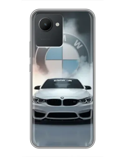 Чохол для Realme C30 з картинкою «BMW в білому диму» Чохол для Realme C30 з картинкою «BMW в білому диму»