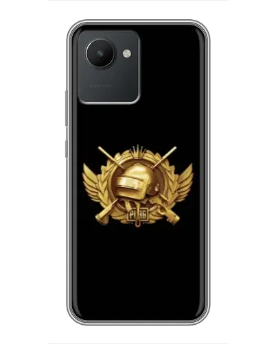 Чохол для Realme C30 з картинкою «PUBG — помаранчевий градієнт» Чохол для Realme C30 з картинкою «PUBG — помаранчевий градієнт»