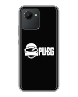 Чохол для Realme C30 з картинкою «PUBG — класичний лого»
