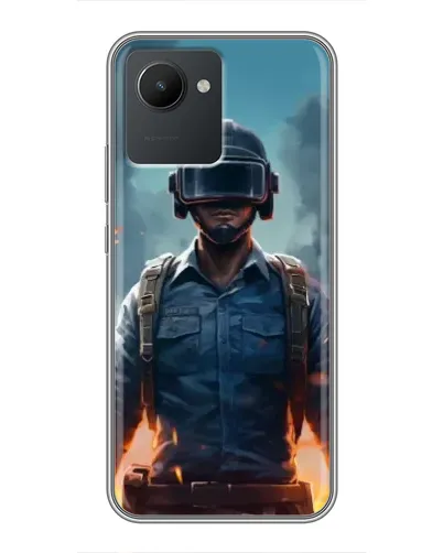 Чохол для Realme C30 з картинкою «PUBG — реалістичний герой» Чохол для Realme C30 з картинкою «PUBG — реалістичний герой»