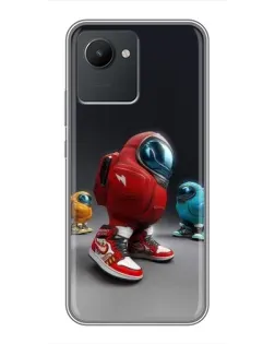 Чохол для Realme C30 з картинкою «Among Us — 3D стиль» Чохол для Realme C30 з картинкою «Among Us — 3D стиль»