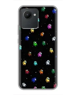 Чохол для Realme C30 з картинкою «Екіпаж Among Us» Чохол для Realme C30 з картинкою «Екіпаж Among Us»
