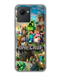 Чохол для Realme C30 з картинкою «Замок Minecraft» Чохол для Realme C30 з картинкою «Замок Minecraft»