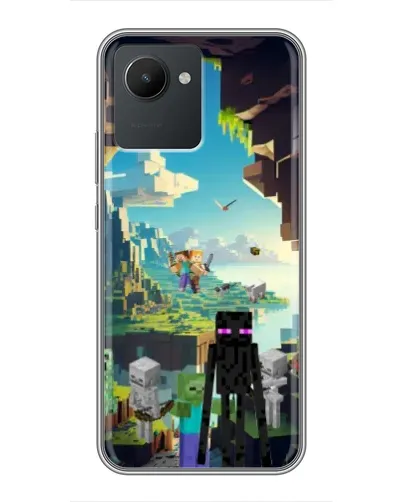 Чохол для Realme C30 з картинкою «Ендермен у лісі» Чохол для Realme C30 з картинкою «Ендермен у лісі»
