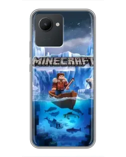 Чохол для Realme C30 з картинкою «Minecraft льодянийсвіт» Чохол для Realme C30 з картинкою «Minecraft льодянийсвіт»