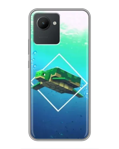 Чехол для Realme C30 с картинкой «Черепаха Minecraft» Чехол для Realme C30 с картинкой «Черепаха Minecraft»