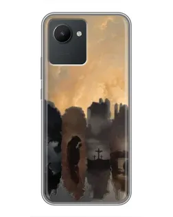 Чехол для Realme C30 с картинкой «Дорога к вере»