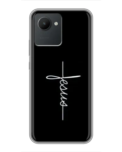 Чехол для Realme C30 с картинкой «Тонкая линия веры»