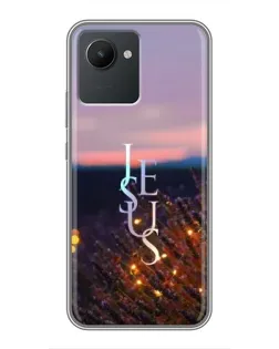 Чехол для Realme C30 с картинкой «Свет Божий ночью»
