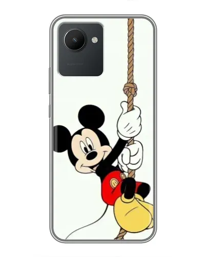 Чехол для Realme C30 с картинкой «Mickey на канате»