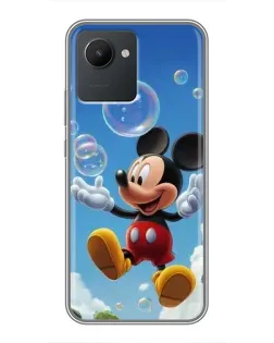 Чехол для Realme C30 с картинкой «Mickey и мыльные пузыри» Чехол для Realme C30 с картинкой «Mickey и мыльные пузыри»