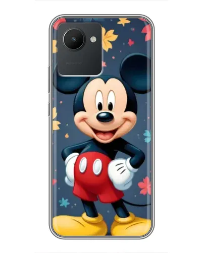 Чехол для Realme C30 с картинкой «Осенний Mickey Mouse»