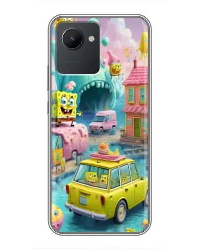 Чехол для Realme C30 с картинкой «Монстр-трак приключения» Чехол для Realme C30 с картинкой «Монстр-трак приключения»