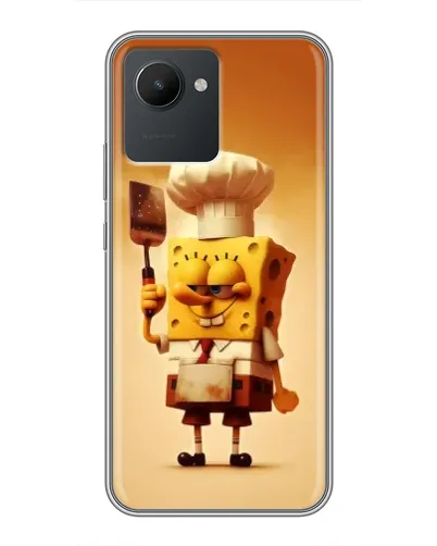 Чехол для Realme C30 с картинкой «Губка Боб повар» Чехол для Realme C30 с картинкой «Губка Боб повар»