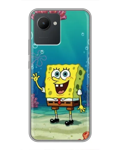 Чехол для Realme C30 с картинкой «Подводный привет» Чехол для Realme C30 с картинкой «Подводный привет»