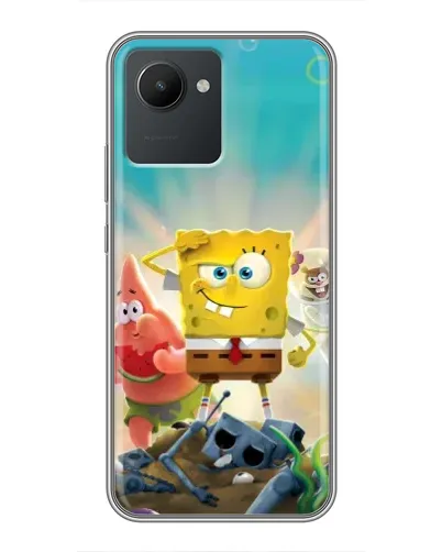 Чехол для Realme C30 с картинкой «Спанч Боб победитель» Чехол для Realme C30 с картинкой «Спанч Боб победитель»