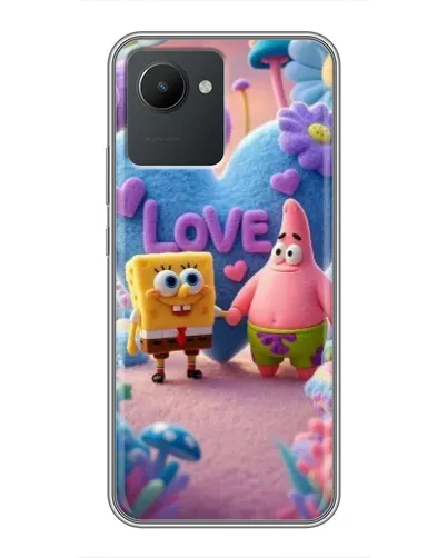 Чехол для Realme C30 с картинкой «Губка Боб Патрик» Чехол для Realme C30 с картинкой «Губка Боб Патрик»
