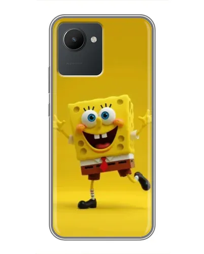 Чехол для Realme C30 с картинкой «Позитивный Губка Боб» Чехол для Realme C30 с картинкой «Позитивный Губка Боб»
