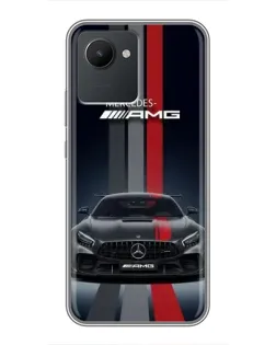 Чохол для Realme C30 з картинкою «Mercedes — білий карбон» Чохол для Realme C30 з картинкою «Mercedes — білий карбон»