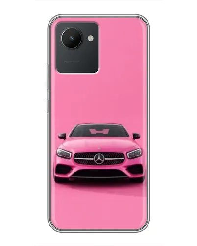Чехол для Realme C30 с картинкой «Розовый Mercedes AMG» Чехол для Realme C30 с картинкой «Розовый Mercedes AMG»