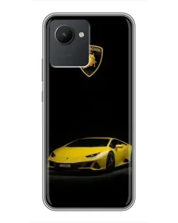 Чохол для Realme C30 з картинкою «Lamborghini жовтий акцент» Чохол для Realme C30 з картинкою «Lamborghini жовтий акцент»