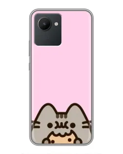 Чохол для Realme C30 з картинкою «Pusheen та печиво» Чохол для Realme C30 з картинкою «Pusheen та печиво»