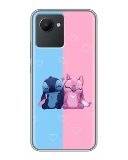 Чохол для Realme C30 з картинкою «Stitch та Angel Love» Чохол для Realme C30 з картинкою «Stitch та Angel Love»