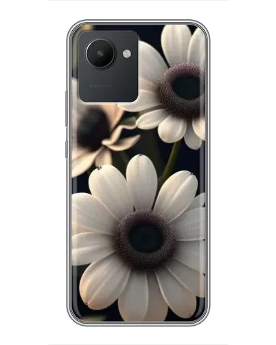Чохол для Realme C30 з картинкою «Білі маргаритки макро» Чохол для Realme C30 з картинкою «Білі маргаритки макро»